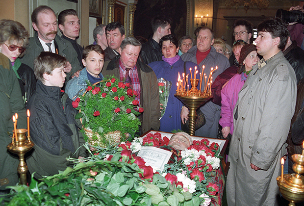 Похороны Отари Квантришвили