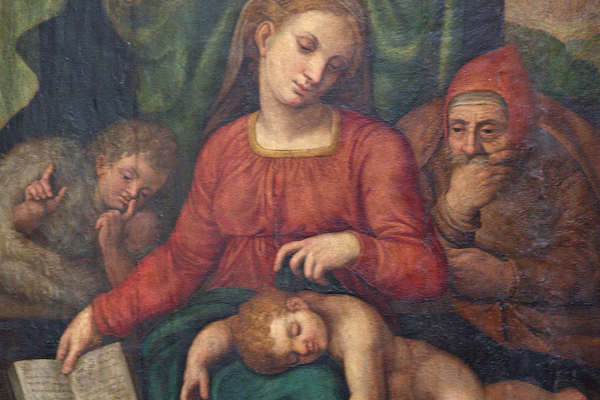 Предположительно картина Микеланджело Буонарроти