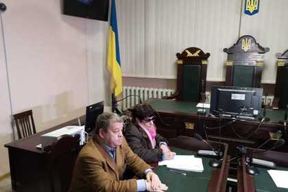 Зачинщицу драк на российском ТВ отправили под стражу на Украине на два месяца