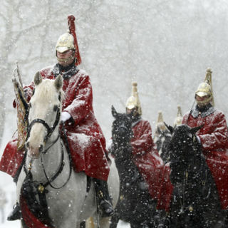 Военнослужащие Дворцовой кавалерии
