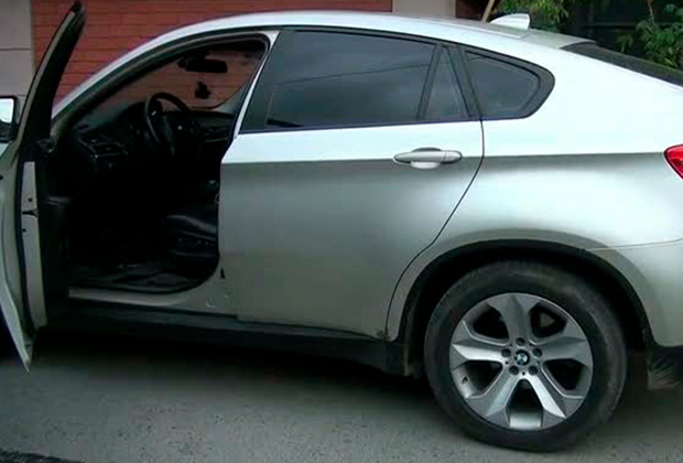 BMW X6, принадлежащая Челепу Оглы
