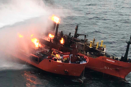 Стали известны подробности погрузки горящего в Керченском проливе танкера