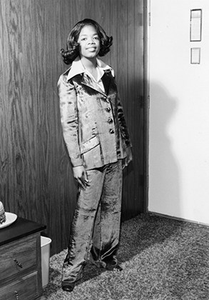 Опра Уинфри в 1971 году