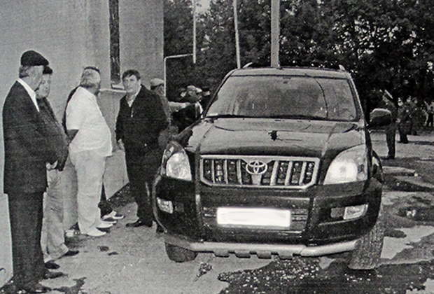 Машина убитого Фраля Шебзухова