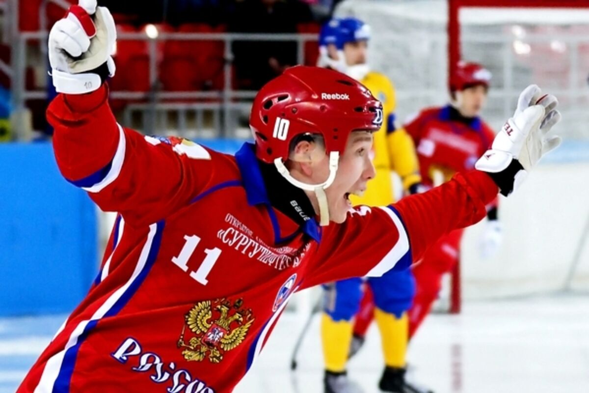 Sbornaya Rossii Po Hokkeyu S Myachom Vyigrala Chempionat Mira Zimnie Vidy Sport Lenta Ru