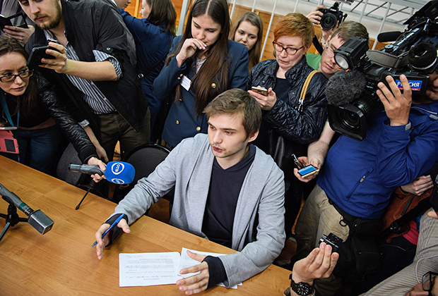Вынесение приговора по делу блогера Руслана Соколовского в Екатеринбурге