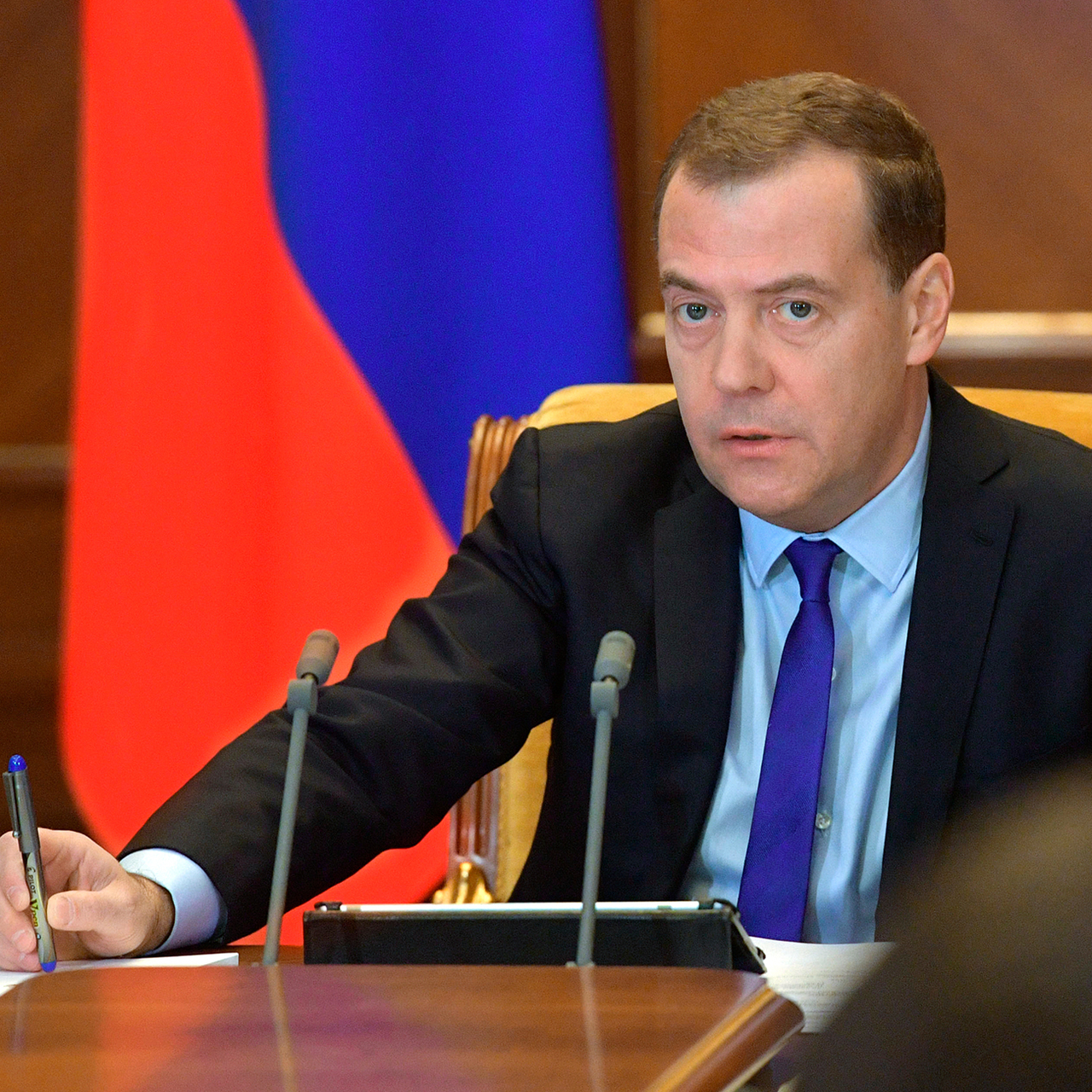 Кто сейчас председатель правительства. Большой Медведев ручка. Сколько лет Медведеву.
