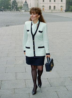 Вероника Кастро в Кремле, 1992 год
