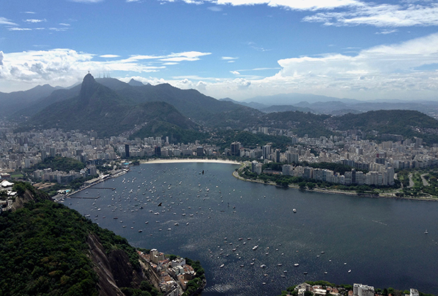 Рио-де-Жанейро. Вид с горы Сахарная голова