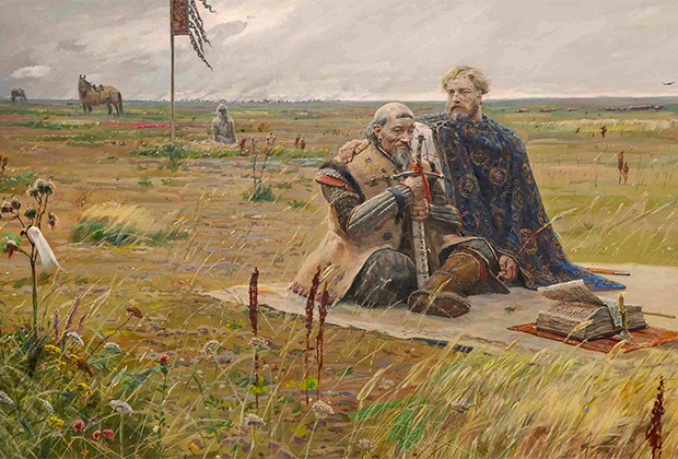 Картина Павла Рыженко «Сартак»