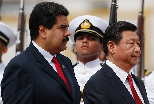 Николас Мадуро и председатель КНР Си Цзиньпин