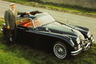 Jaguar XK150 S — любимая машина Рона Хаббарда, за рулем которой он ездил по Англии. 