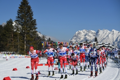 Российский лыжник уступил долю секунды в борьбе за золото чемпионата мира