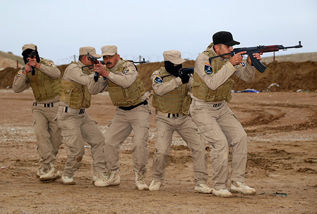Тренировка иракских солдат и полицейских
