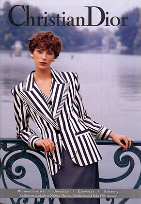 Ольга Пантюшенкова в рекламной кампании Christian Dior 