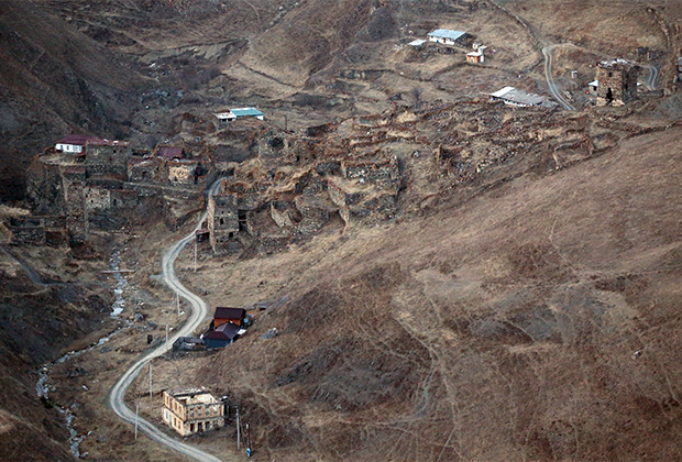 Село Галиат в Дигорском ущелье