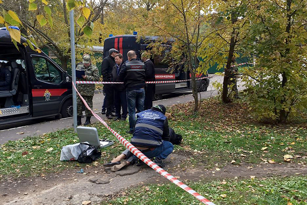 На месте убийства следователя Евгении Шишкиной в Красногорском районе
