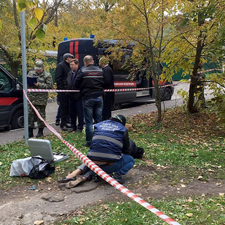 На месте убийства следователя Евгении Шишкиной в Красногорском районе