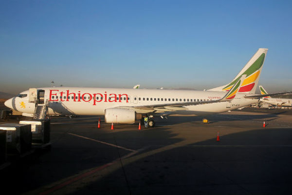 Boeing 737-800 Ethiopian Airlines (архивное фото)