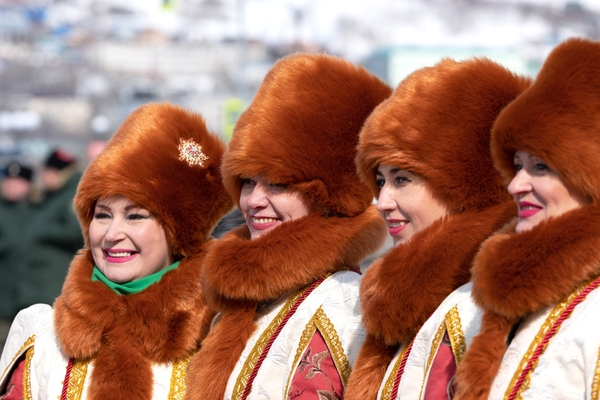 Участницы фестиваля «Крымская весна»