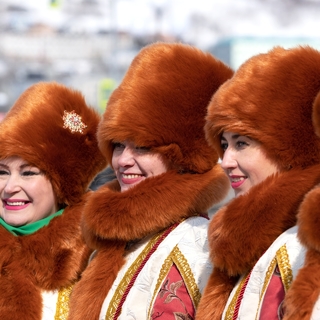 Участницы фестиваля «Крымская весна»