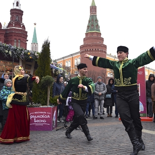 Участники фестиваля «Крымская весна» в Москве