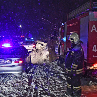 На месте крушения самолета Ан-148 «Саратовских авиалиний» в Раменском районе Московской области