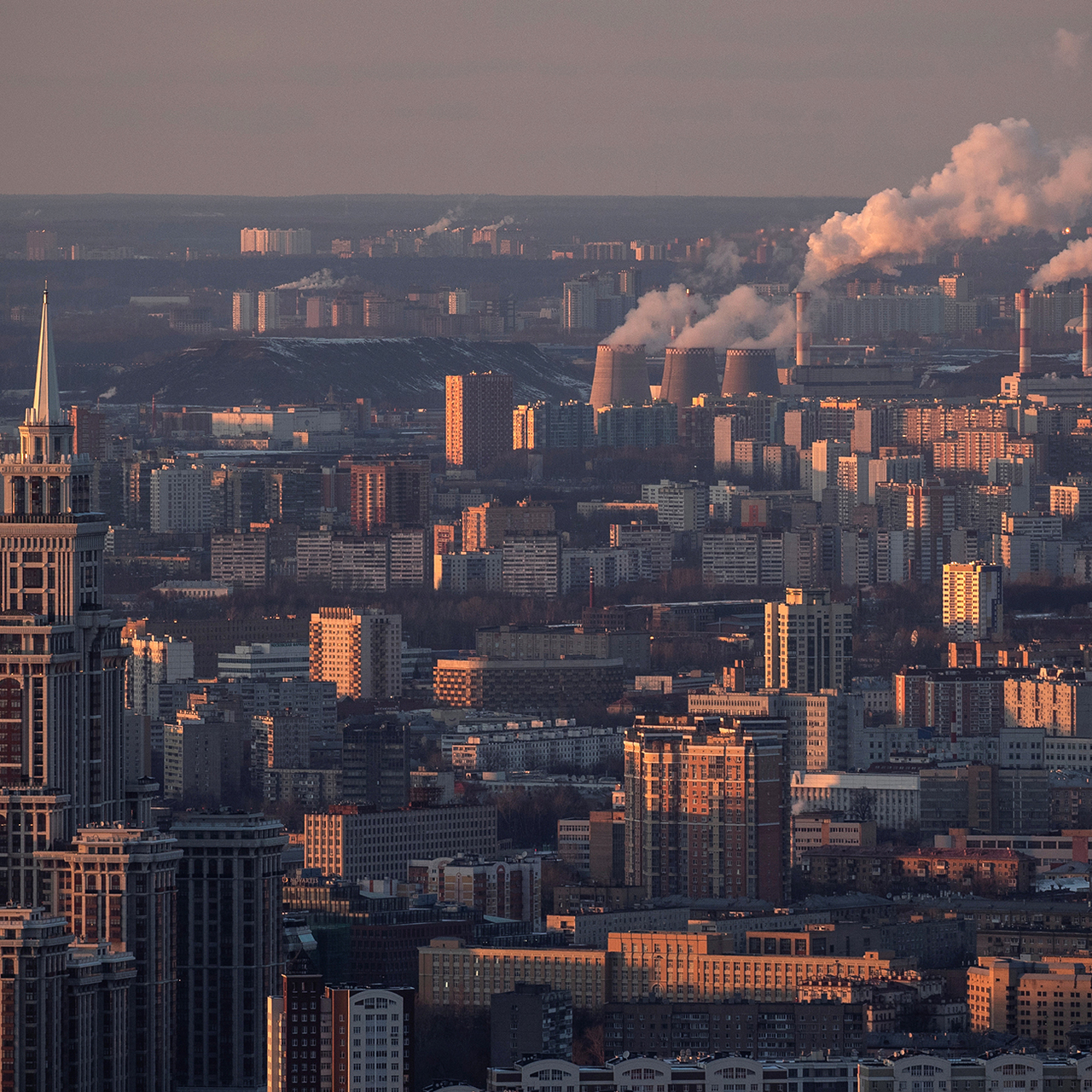 восход над москвой