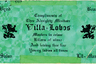 Латиноамериканская банда Villa Lobos нанесла на свою карточку правила жизни в стихотворной форме, геральдических львов и имена бандитов. 