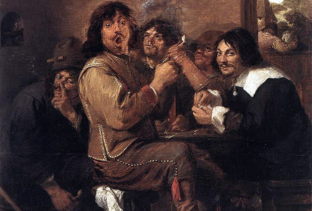  Адриан Брауэр «Курильщики», 1636