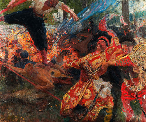 «Гопак. Танец запорожских казаков», 1927