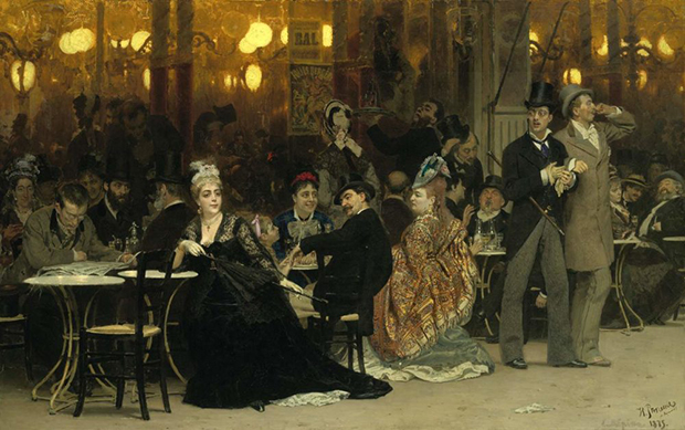 «Парижское кафе», 1875