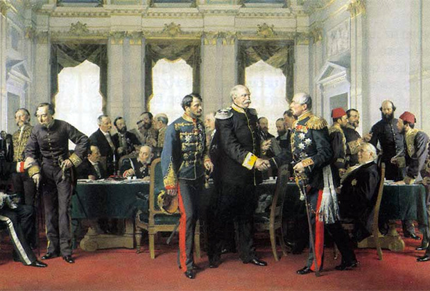 Картина Антона фон Вернера «Берлинский конгресс»