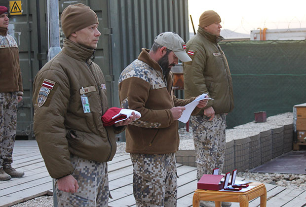 Латвийский контингент в Афганистане