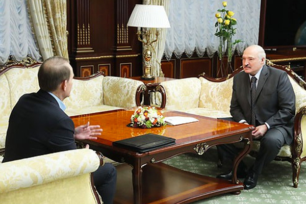 Виктор Медведчук и Александр Лукашенко