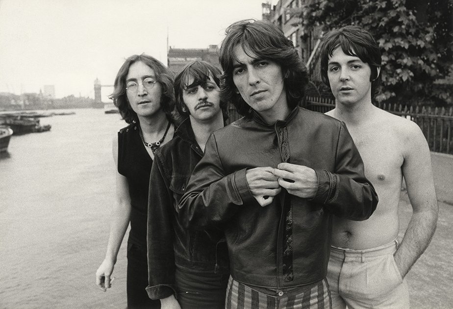 Группа The Beatles, район Лаймхаус, Лондон. 1968 год. 