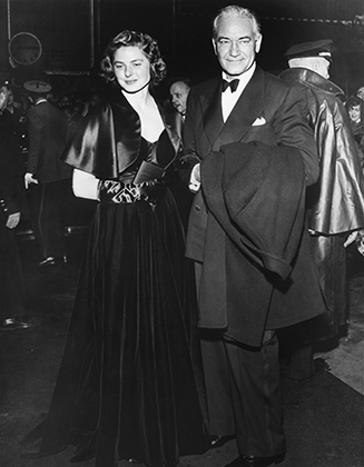 Ингрид Бергман с режиссером фильма «Жанна д'Арк» Виктором Флемингом, 1948 год
