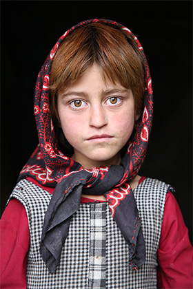 Девочка народности вакхи, Афганистан
