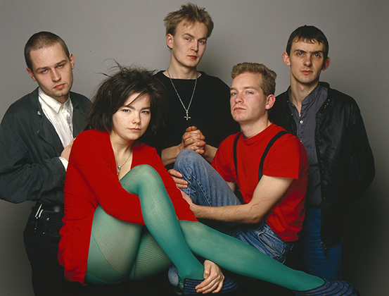 Бьорк и участники группы The Sugarcubes, 1986 год