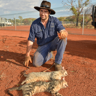Сотрудник организации «Охрана дикой природы Австралии»