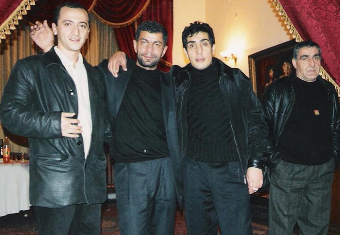 Зап Ленинаканский (второй справа), один из наиболее влиятельных воров в законе в Армении