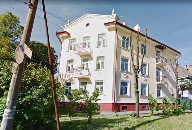 Дом на Бориславской улице в городе Дрогобыч, Украина