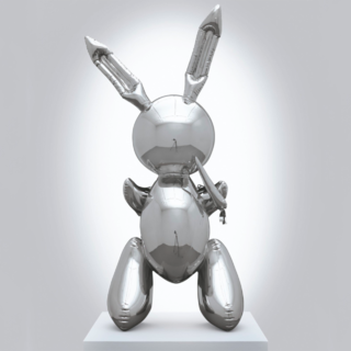 Скульптура Джеффа Кунса «Кролик»