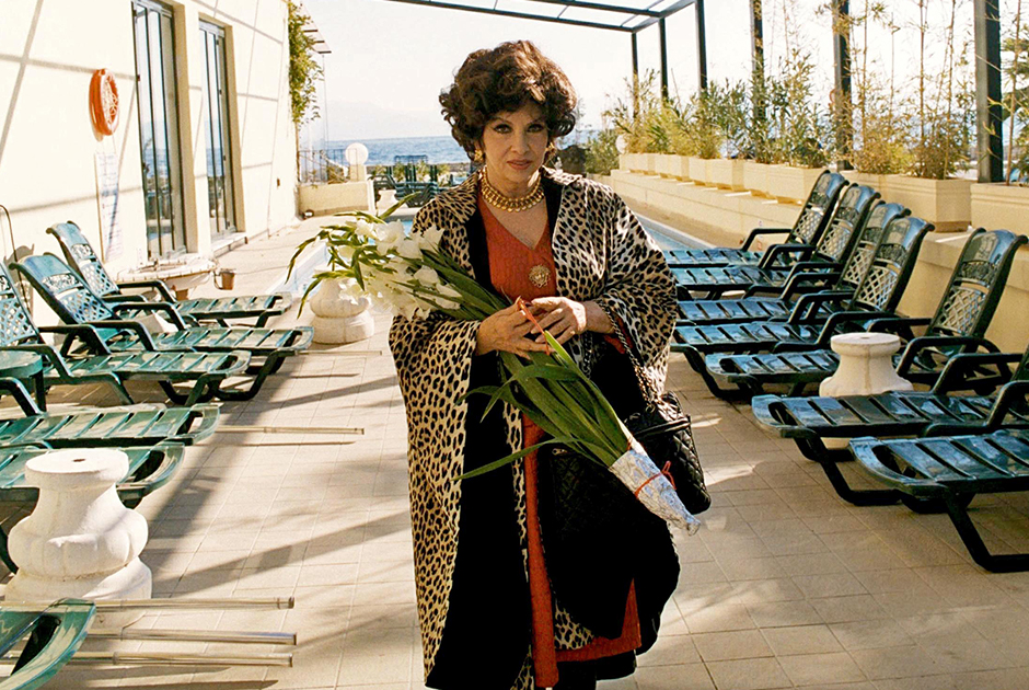 Джина Лоллобриджида на Корфу, 2001 год