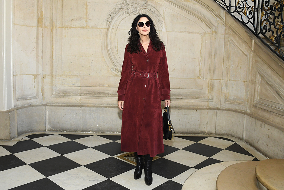 Моника Белуччи на показе Dior, 2019 год