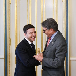 Встреча Владимира Зеленского с делегацией из США