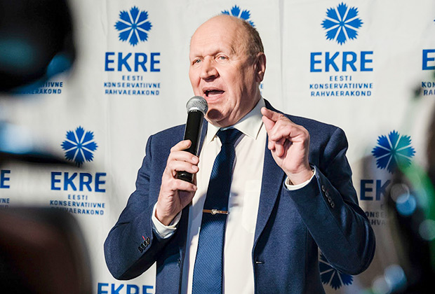 Председатель Консервативной народной партии Эстонии Март Хельме
