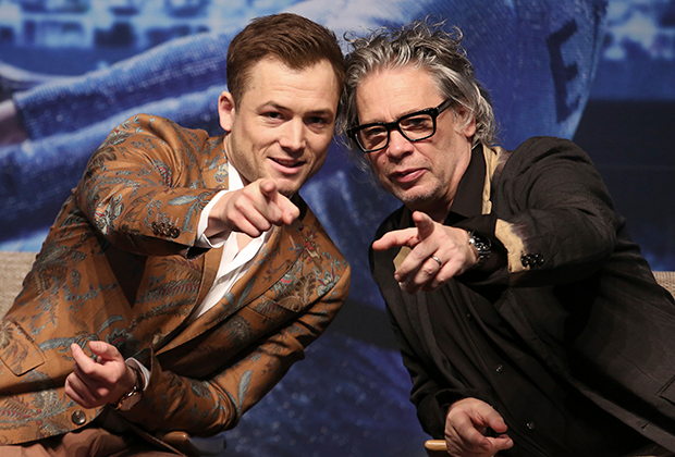 Тэрон Эджертон и Декстер Флетчер