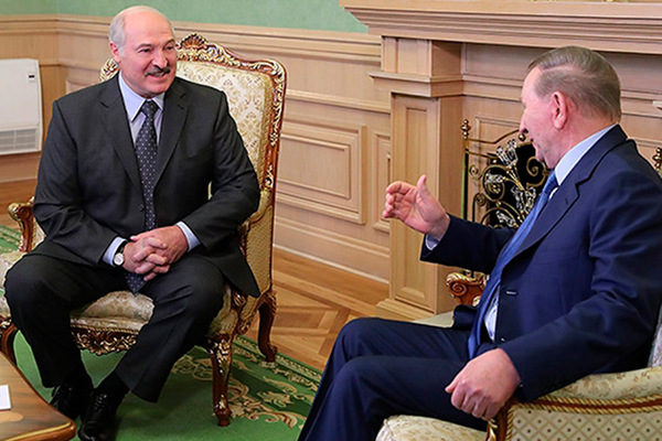 Александр Лукашенко и Леонид Кучма