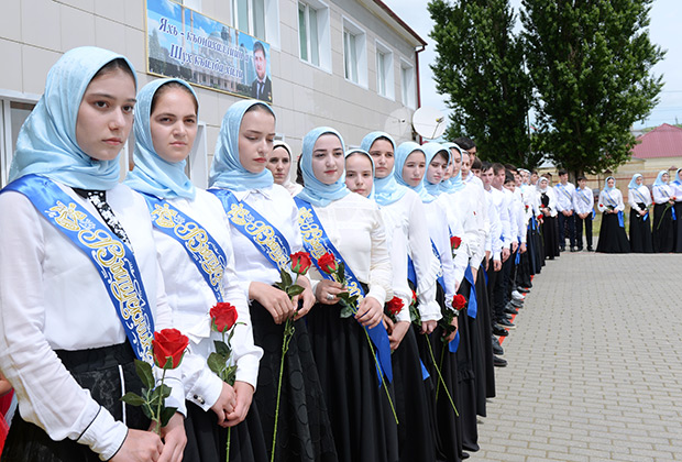 Женские костюмы народов Кавказа